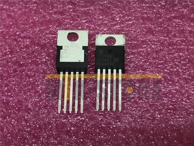 1PCS TC74AO-5,0VAT New   TC74A0-5,0VAT (2-Wire' I2C) 5-Pin(5+Tab) TO-22 #ea
