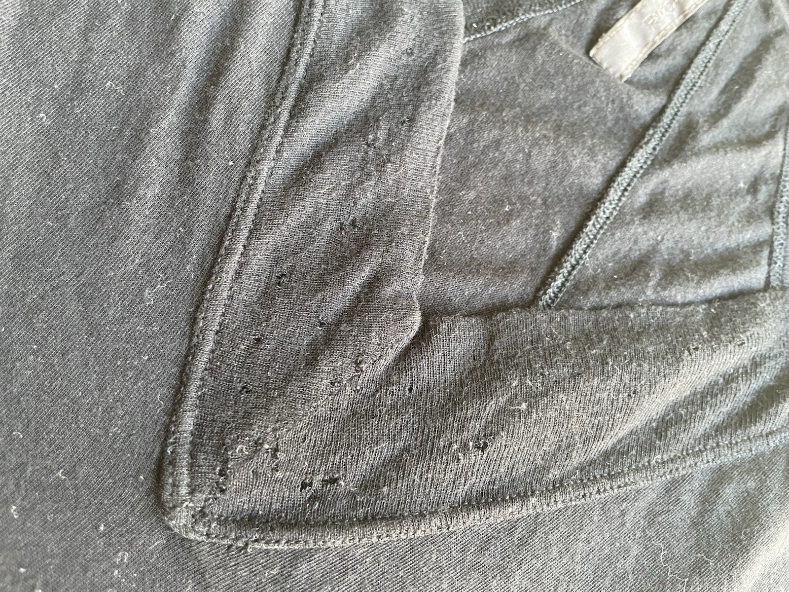 Rick Owens Lilies black racerback tank top