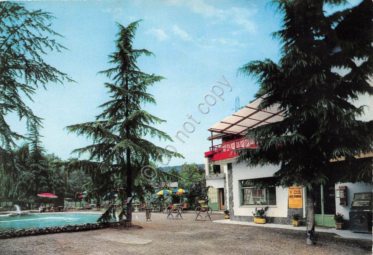 Cartolina  Anzasco Piverone Ristorante Trota d'oro (Torino)