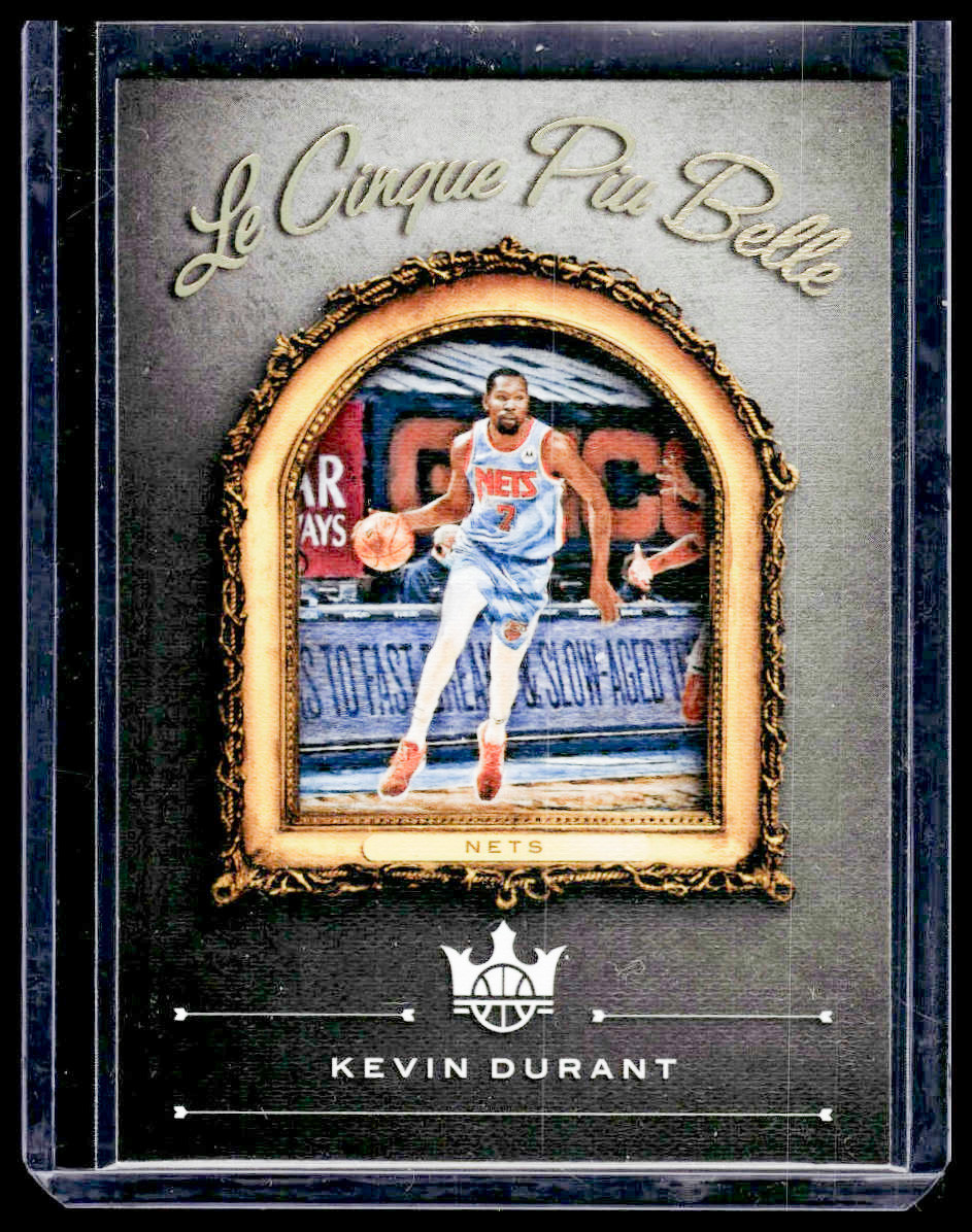 2020-21 Panini Court Kings Kevin Durant Le Cinque Piu Belle #6 Brooklyn Nets