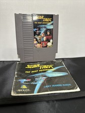 Vintage Star Trek TNG NES Absolute 1993 Video Game Nintendo The Next Generation