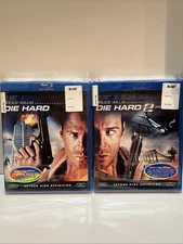 Die Hard And Die Hard 2- Bruce Willis Both NEW Sealed In Original Packaging