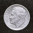 1948-S 10c SILVER Roosevelt Dime. Better Grade Full Solid Rims (R011)
