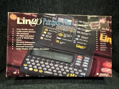 Lingo Pacifica Plus Ten Languages Translator Over 60,000 Words