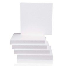 5 Pack of 12 x 1.5 Craft Foam Sheets for Creative Styrofoam Projects Silverlake