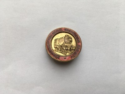 C1950s VINTAGE WOLVERHAMPTON MODEL ENGINEERING SOCIETY EMAILLE PIN BADGE