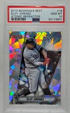 2019 Bowman Best Atomic Refractor ELOY JIMENEZ RC CARD PSA 10 GEM MINT