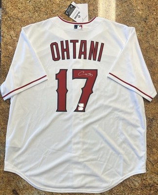 Shohei Ohtani Signed Autographed White Angels Authentic NIKE