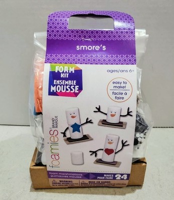 Darice Foamies Smore's Foam Kit Smore's Christmas Ornaments NEW