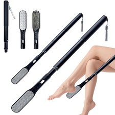 Toe Cleaning Brush, Foot Brush Long Handle 18.8"-25.9" Telescopic, Foot Scrub...