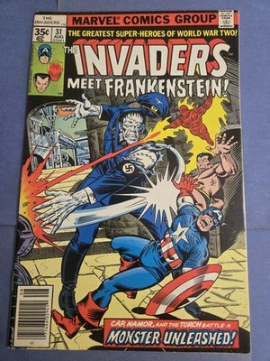 MARVEL COMICS - THE INVADERS - VOLUME 1 - # 31 - AUG 1978 - BRONZE AGE