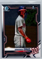 2021 Bowman Chrome #BCP-247 Armando Cruz Prospects *ZD