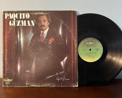 Paquito Guzman - Dedicado A Esa Mujer  SALSA Vinyl LP LATINO