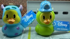 Duckalooz Disney Pixar Monsters Inc Sulley & Mike Wazowski Rubber Ducks 2026