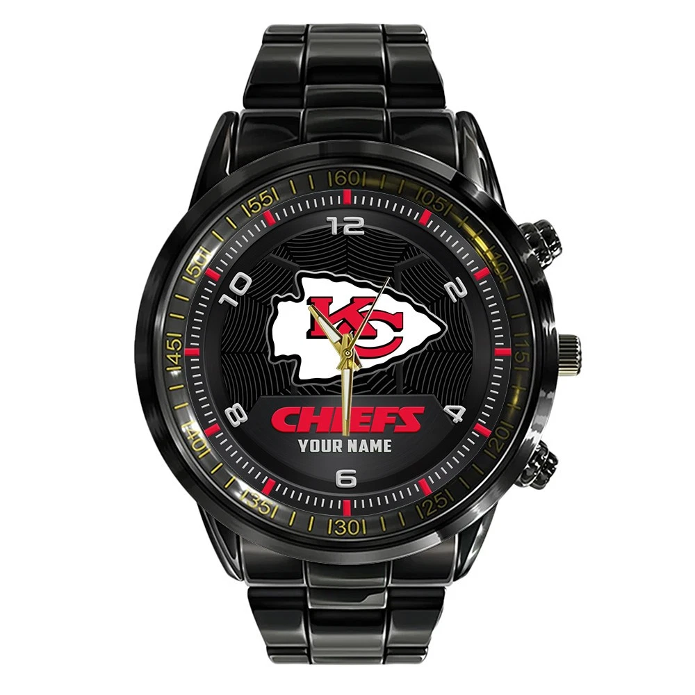 Chiefs Stainless Steel Watch