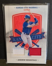 2021 Panini Chronicles #45 Andrew Benintendi Dual Swatches Red/White