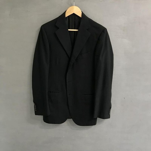 Men Cesare Attolini Suit Grey Wool 38 / M / 46