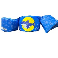 Puddle Jumper Life Vest Kids 33-55 lbs Blue Shark USCG Approved 90155E