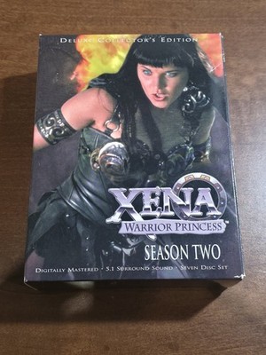 Xena: Warrior Princess Season 2 (7-disc DVD Set, 2003) Deluxe Collector's Ed.