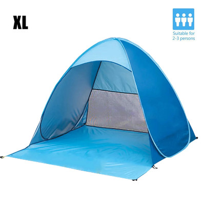 Beach Tent, Fully Automatic Outdoor Shade Tent That Opens in 2 Seconds, Suitable
