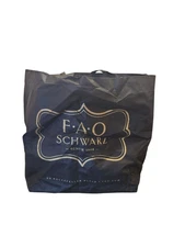 Oversized Large FAO SCHWARZ Reusable Shopping Bag NYC Toy Store Reusable NICE!
