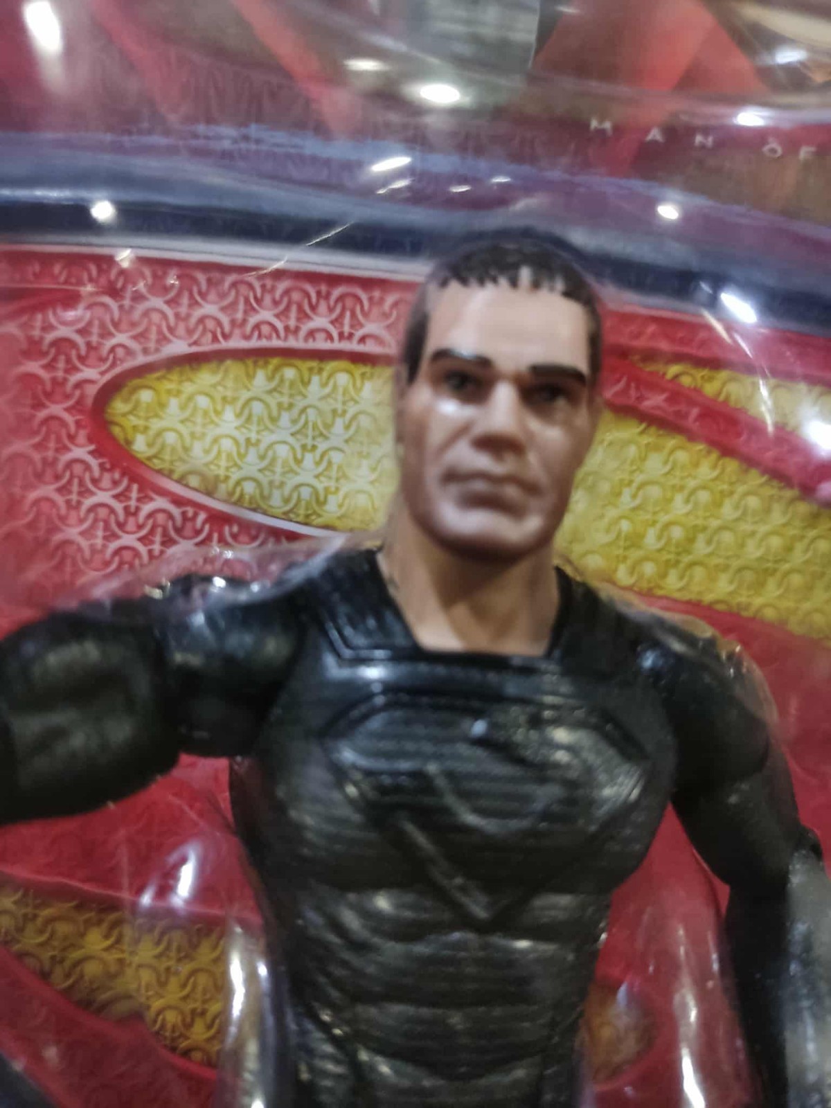 Mattle Movie Masters Superman Man of Steel General Zod Figure