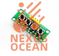 2PCS 5Pin 1x4 4 Keys Button Keypad Keyboard Breadboard Module for Arduino DIY