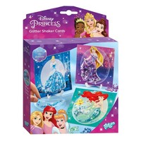 Totum Disney Princess - Glitter Shaker Cards Set, Arts And Crafts Kit For Boys A