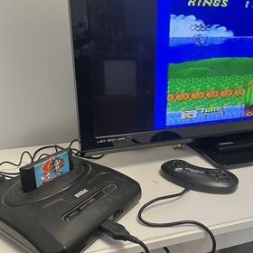 Sega Genesis Model 2 Console Bundle with Controller & 14 Games - MK-1631 Working
