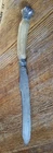 Gorham Sterling Silver Pommels Roast Carving Knife STAG 15 in Antique 9in Blade