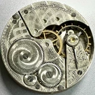 * 1908 16S ELGIN Gr 291 M 7 OF PS Pocket Watch Movement Parts Repair  P45