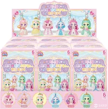 Catch Teenieping Season6 Jewelry Wedding Princess Figure 6 Set Magical Toy Girl