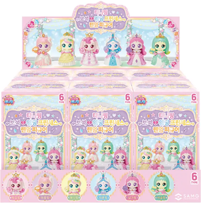 Catch Teenieping Season6 Jewelry Wedding Princess Figure 6 Set