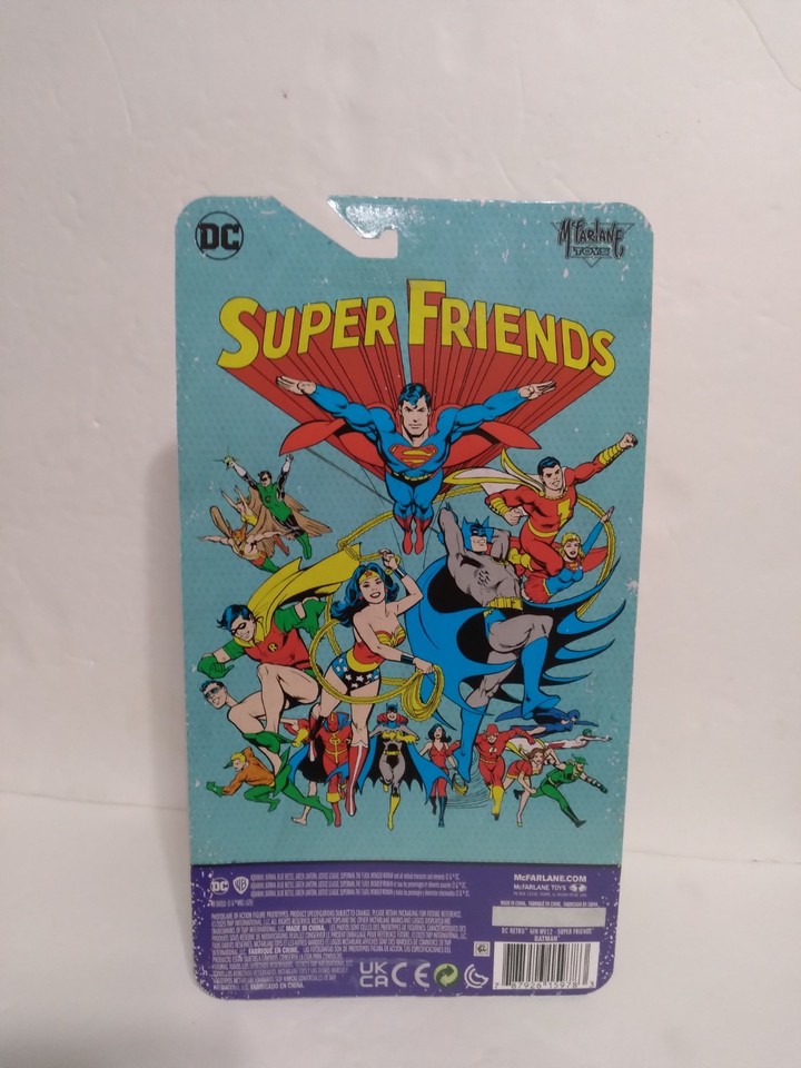 LOT 2025 DC McFarlane Super Friends Figures BATMAN + RIDDLER Platinum ...
