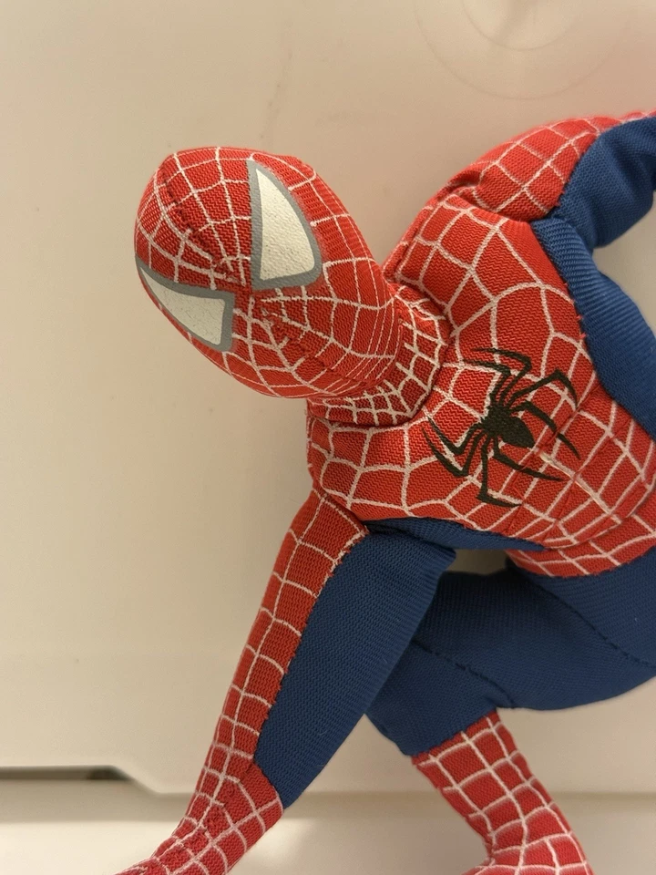 Toy Factory 2006 Spider-man 3 New With Tag Spider-man Plush (very Clean) Vintage - Image 3 of 4