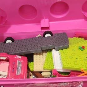  Lego Juniors Pony Farm Retired With Pink Storage Bin 10674