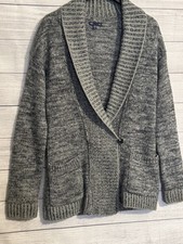 Gap Gray Knit Cardigan   Women  s Medium