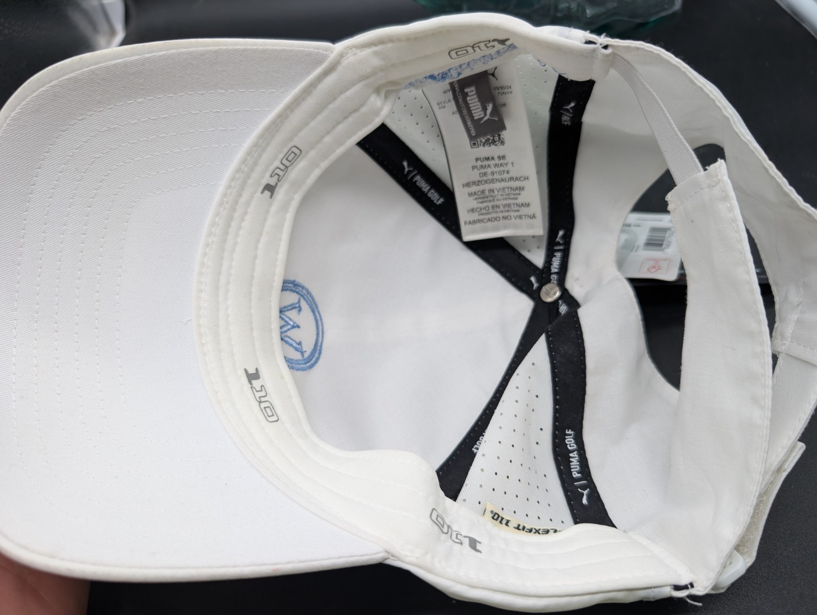 Cappello da golf Puma Golf donna Pony Flow Performance logo Western Midstream nuovo