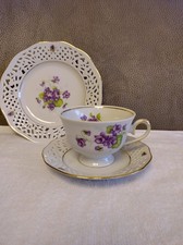 Schumann Tasse Teegedeck Kaffeegedeck Durchbr...