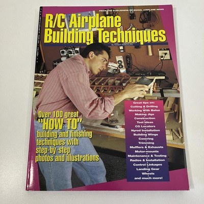 R/C Airplane Building Techniques 1995 Randy Randolph 2nd Printing Air Age TPB