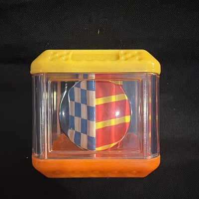 VINTAGE FISHER PRICE PEEK A BLOCKS SENSORY REPLACEMENT BLOCK SENSORY REFLECTIVE