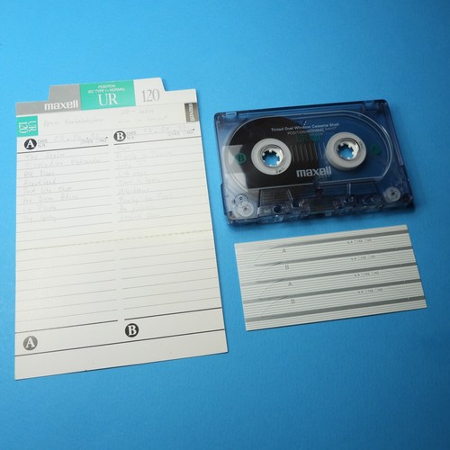 🍒 1x MAXELL UR 120 * IEC I Type 1 * Tape Cassette Kassette кассета * 1988 - Picture 4 of 4