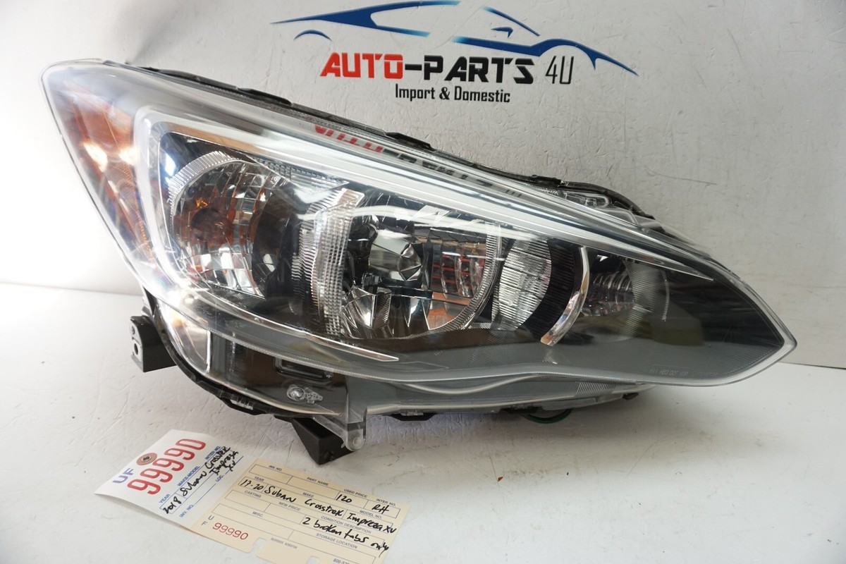 2 broken tabs 2017-2020 CROSSTREK IMPREZA XV RIGHT HEADLIGHT 2018