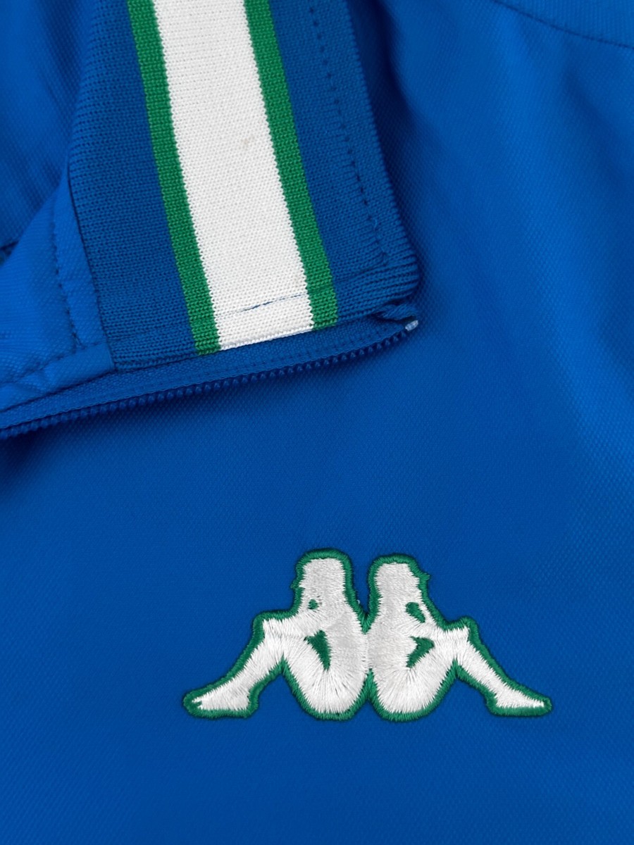 Kappa ITALIA Women's Full Zip Track Jacket Size: L Blue