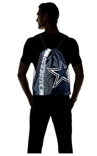 Dallas Cowboys Drawstring Bag - Backpack - Gym Bag - Gym Sack (NFL) - Picture 9 of 9