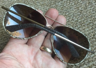 ETRO ET100S Sunglasses Full Metal Rim Aviators Pilot Style 