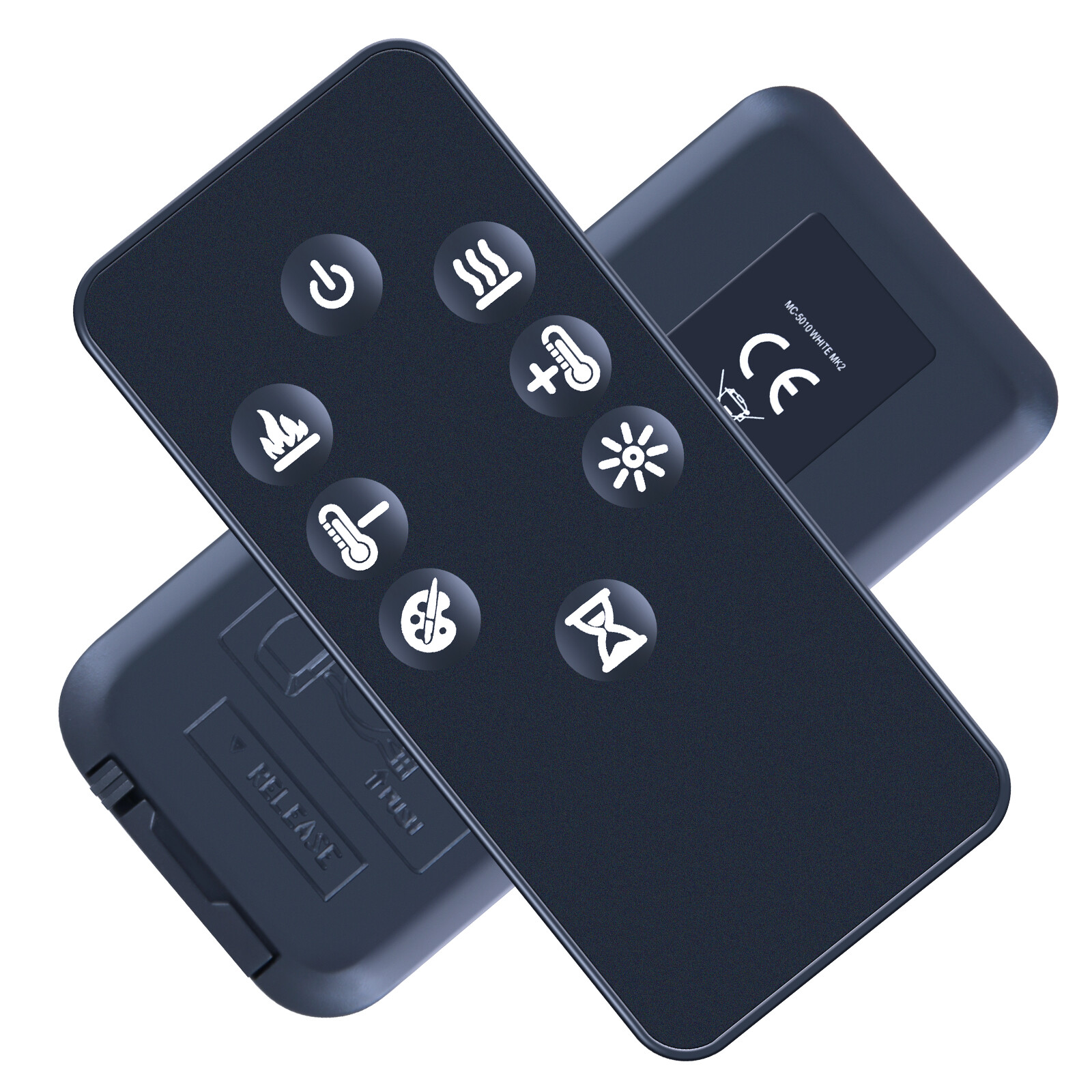 Replacement Remote Control For Dimplex Wall-Mounted Linear Electric Fireplace