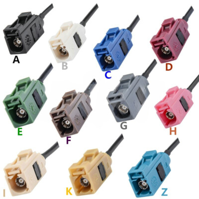 FAKRA Connection Cable Dual Mother Car GPS Receiving Antenna Extension Cable