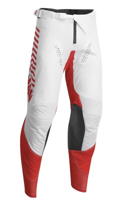 Thor Hallman verschiedene Scheibenhose - weiß/rot - 38 2901-10309