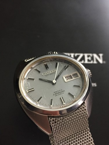 CITIZEN LEOPARD 36000 AUTOMATIC CAL. 7230 REF. 4-720903 TA FULL GENUINE VTG. 70S - Imagen 9 de 11